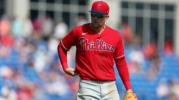 Rhys Hoskins Philadelphia Phillies Spring Training
